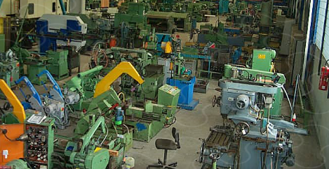 Werkzeugmaschinen für die Industrie